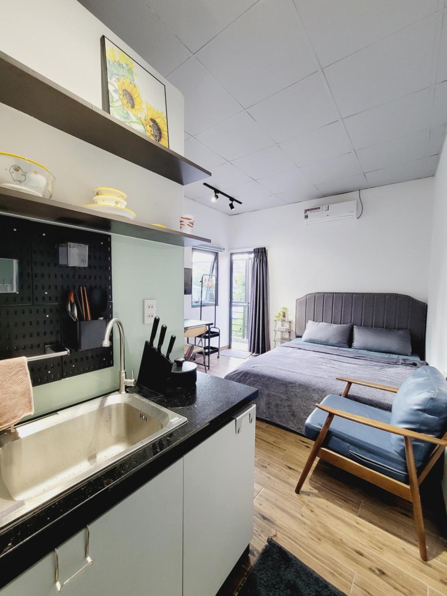Agk House - Homestay - 406 Xo Viet Nghe Tinh, P25, Binh Thanh, Gan Nga 4 Hang Xanh 胡志明市 外观 照片